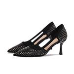 Туфли женские на высоком каблуке Zubumei, черный - фото 2