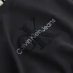 Толстовка Calvin Klein Jeans Chenille Monologo, черный - фото 2