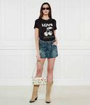 Юбка One Teaspoon джинсовая с эффектом потертости, синий - фото 2