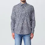 Мужская рубашка HUGO BOSS, синий - фото 8