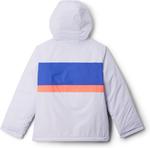 Куртка Columbia Boys Valley Runner II, Snowdrift/Clematis Blue/Hot Coral - фото 2