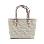 MICHAEL KORS Сумка Jet Set Leather, шоппер, мини-клатч Vanilla White - фото 9