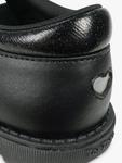 Детские школьные ботинки Kat Vegan Riptape Flower ToeZone, Black - фото 7