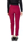 Брюки женские Henny Rue укороченные, бордовый - фото 2
