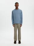 SELECTED Свитер 'SLHTeller' в цвете Smoke Blue - фото 5