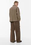Куртка PULL&BEAR Light jacket, Brown - фото 3
