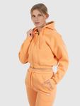 Толстовка с капюшоном на молнии Smilodox  Elma, оранжевый - фото 5