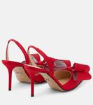 Туфли-лодочки Le Cadeau 85 с бантом из сатина Mach & Mach - фото 3