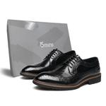 Мужские черные туфли - фото