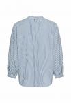 Блуза camel active Button-down blouse, Ink Bbue Stripes/Blue - фото 7