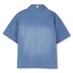 Рубашка с коротким рукавом Billieblush U21688, синий - фото 2