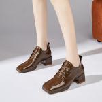 Туфли женские на высоком каблуке St&Sat, черный - фото 8