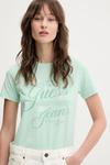 Футболка Guess Jeans, зеленый - фото 4