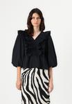 Блуза RUNA YAS, черный - фото