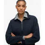 Толстовка Superdry Essential Logo Gd half zip, синий - фото 4