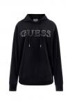 Худи Guess STRASSLOGO, Schwarz/Black - фото 5