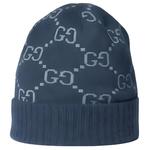 Шапка Gg Cashmere GUCCI, синий - фото