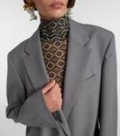 Шерстяной блейзер с добавками Dries Van Noten, Grey - фото 4