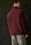 Джемпер Next QUARTER ZIP FIT, Burgundy Red/Red - фото 3