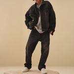 Джинсы мужские черные Fear Of God Essentials, черный - фото 3