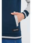 Куртка на молнии OXONANA SWEAT JACKET синего цвета Oxmo - фото 6