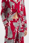 Пижамный комплект Chelsea Peers SNOW LEOPARD SET, Red - фото 5