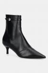 Кожаные ботильоны Sfera Ankle Boot Furla, черный - фото