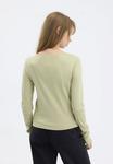 Топ с длинными рукавами Even&Odd, хаки - фото 5