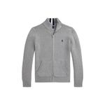 Polo Ralph Lauren Свитер FW24 серый детский - фото