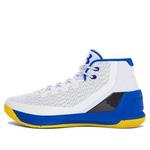 Кроссовки curry 3 'dub nation home' Under Armour, белый - фото