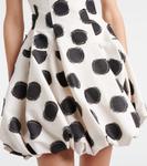 Юни мини-платье в горошек Simkhai, Black White - фото 5