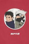 Футболка Naruto Kakashi and Obito, красный - фото 3
