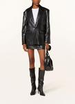 Блейзер insa из искусственной кожи Leger Studio, черный - фото 2