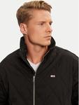 Пуховик стандартного кроя Tommy Jeans, черный - фото 4
