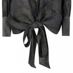 Длинный рукав рубашка UMA WANG, серый - фото 6