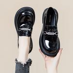 Женские лоферы JNLVWA черные - фото 10