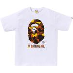 Футболка с принтом A BATHING APE, черный - фото 4