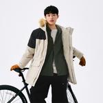 New Balance Пуховик мужской хаки, Khaki - фото 8