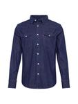 Джинсовая рубашка LEVI'S  Regular fit Button Up Shirt Barstow Western Standard, синий деним - фото