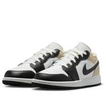 Кроссовки (GS) Air Jordan 1 Low 'Summit White Rattan', бежевый - фото 3