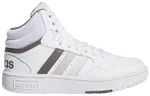 Кроссовки adidas Hoops Mid K 'White Orbit Grey', белый - фото