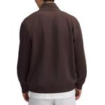 Свитшот с молнией до половины Steady State Мужской Lululemon, Костяной Белый/BONE - фото 9