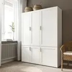 Дверь гардероба, белая, 60x120 см, SANNIDAL IKEA - фото 2