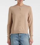 Кашемировый кардиган с косами Ralph Lauren Collection, Lux Tan - фото 6