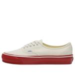 Кроссовки Vans Premium Authentic 'White Red Midsole' - фото