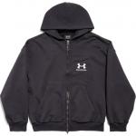 Толстовка унисекс черная Balenciaga, черный - фото