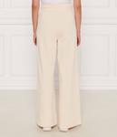 Брюки TWINSET flare fit, экрю - фото 4