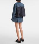 Джинсовая твидовая куртка Sacai, индиго - фото 3