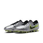 Кроссовки tiempo legend 10 elite ag 'metallic silver volt' Nike, серебряный - фото 3
