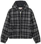 Куртка Stussy Work Jacket Wool Plaid 'Charcoal', серый - фото